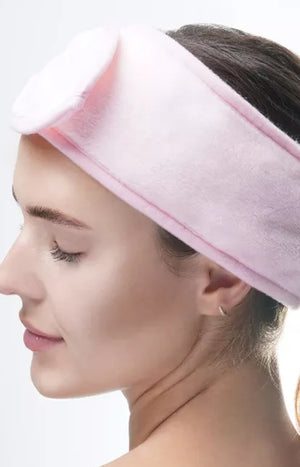 Bandeau soins - Cheveux - Rose