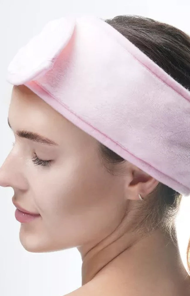 Bandeau soins - Cheveux - Rose