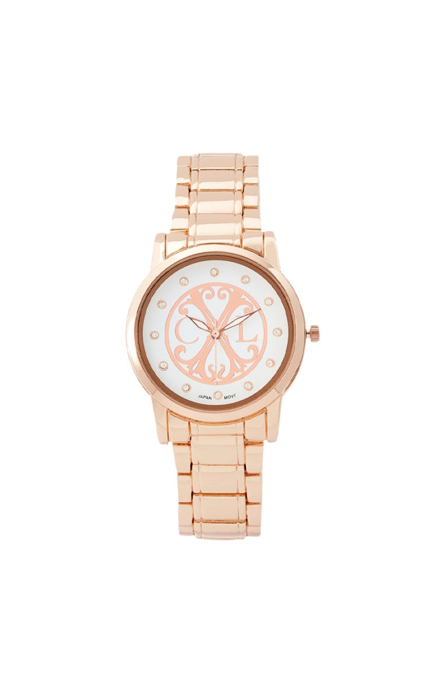 Montre à quartz - Alliage - Doré rose