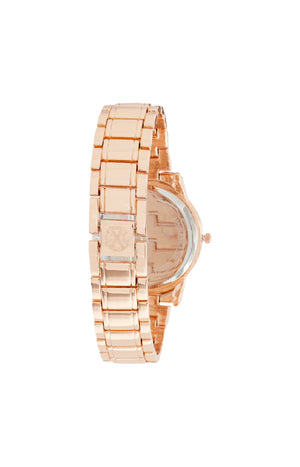 Montre à quartz - Alliage - Doré rose