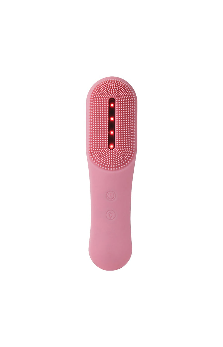 Brosse nettoyante en silicone - Visage - Rose