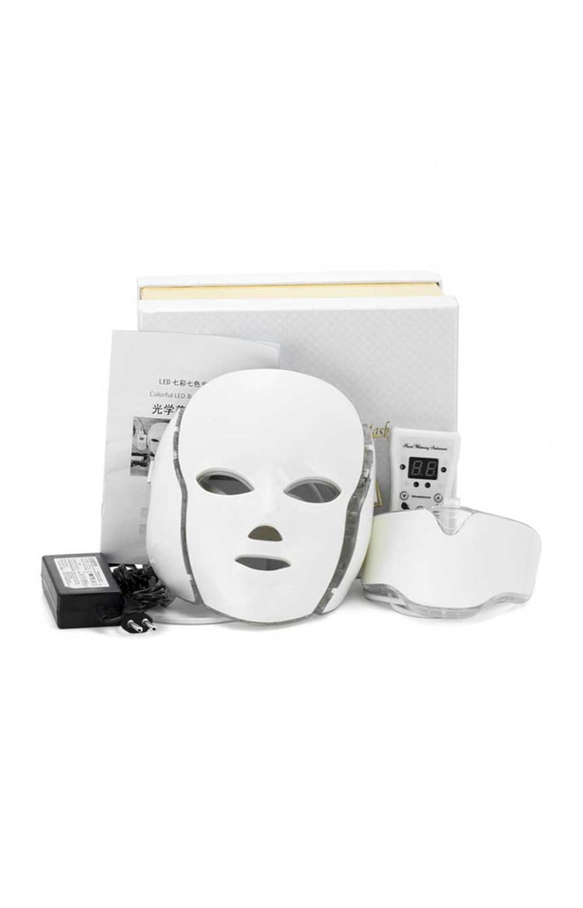 Masque de luminothérapie LED - Visage - 7 couleurs