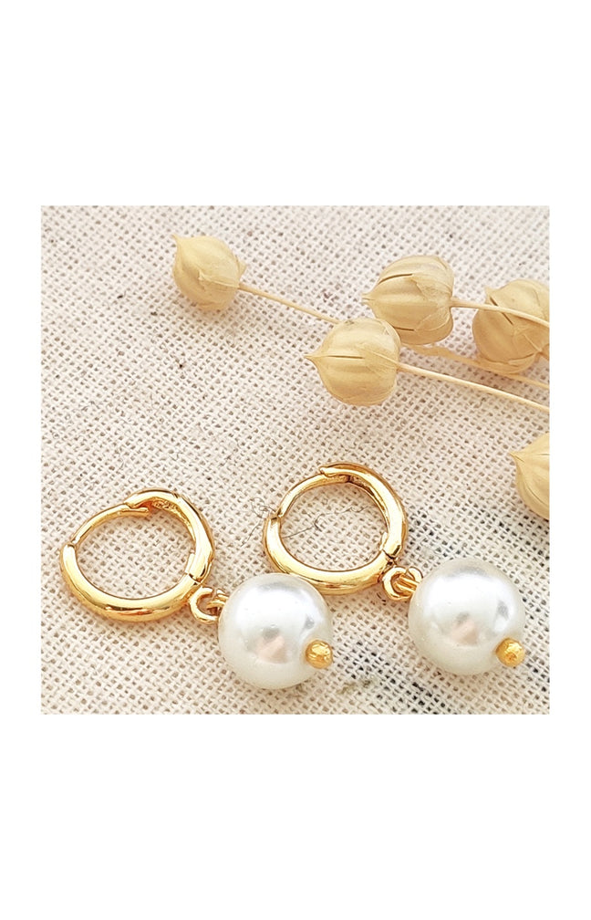 Boucles d'oreilles - Laiton plaqué or