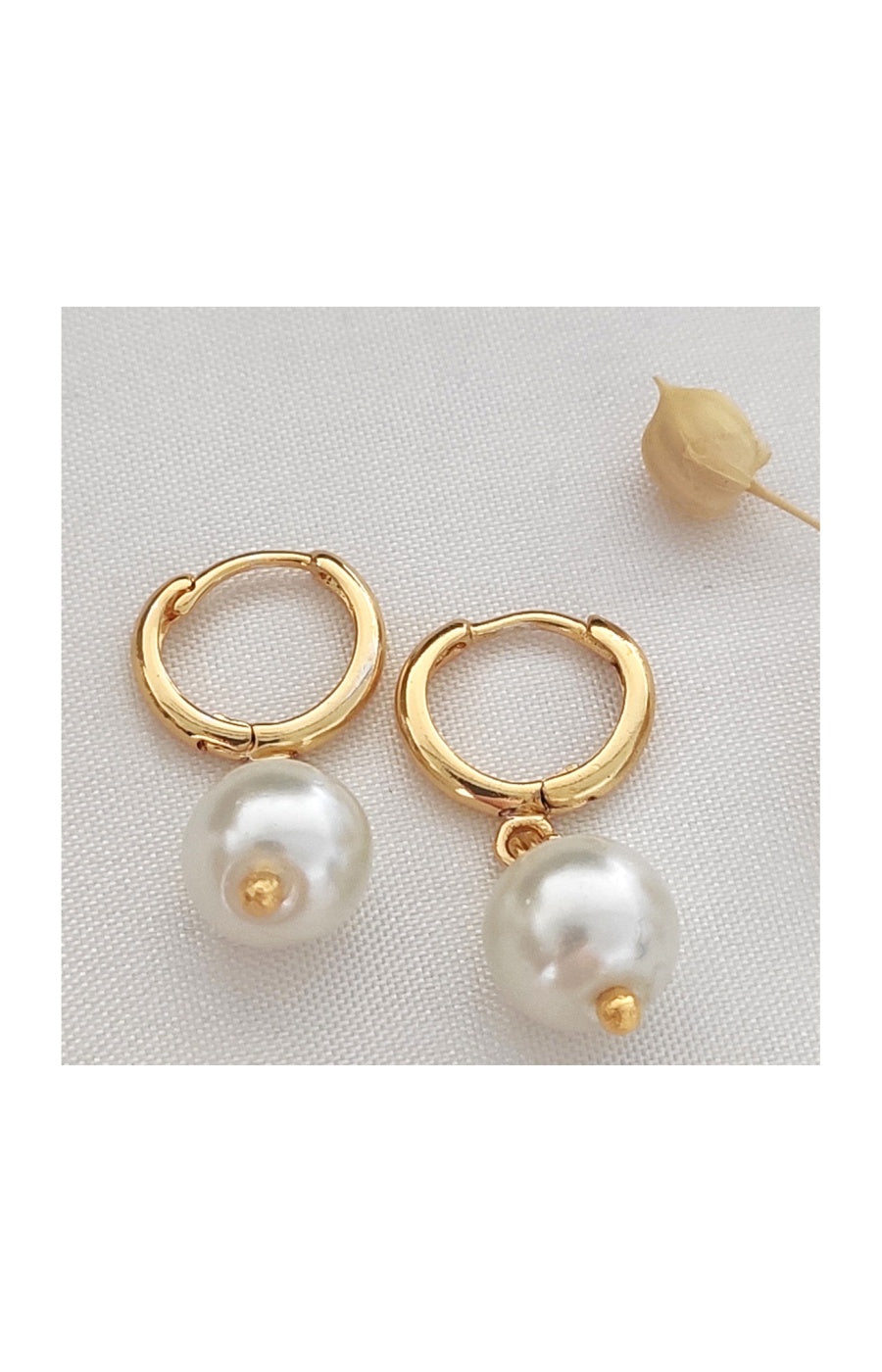 Boucles d'oreilles - Laiton plaqué or