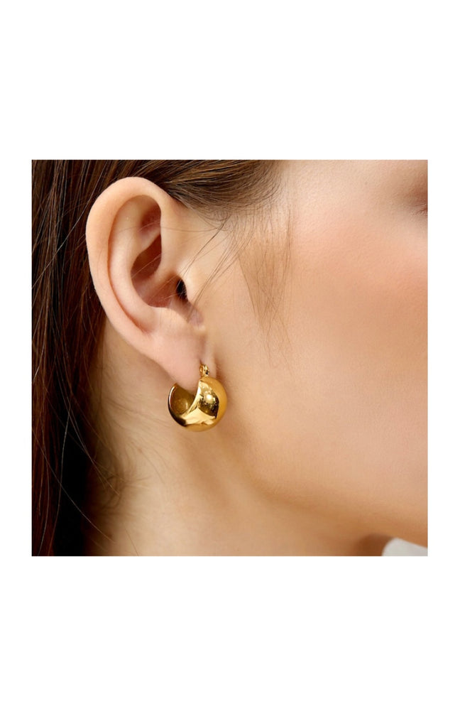 Boucles d'oreilles - Laiton doré plaqué or