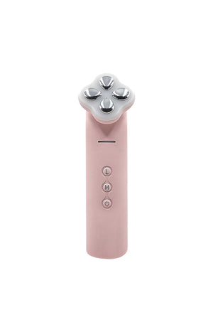 Masseur 3-en-1 -Vibration & lumière colorée - Visage