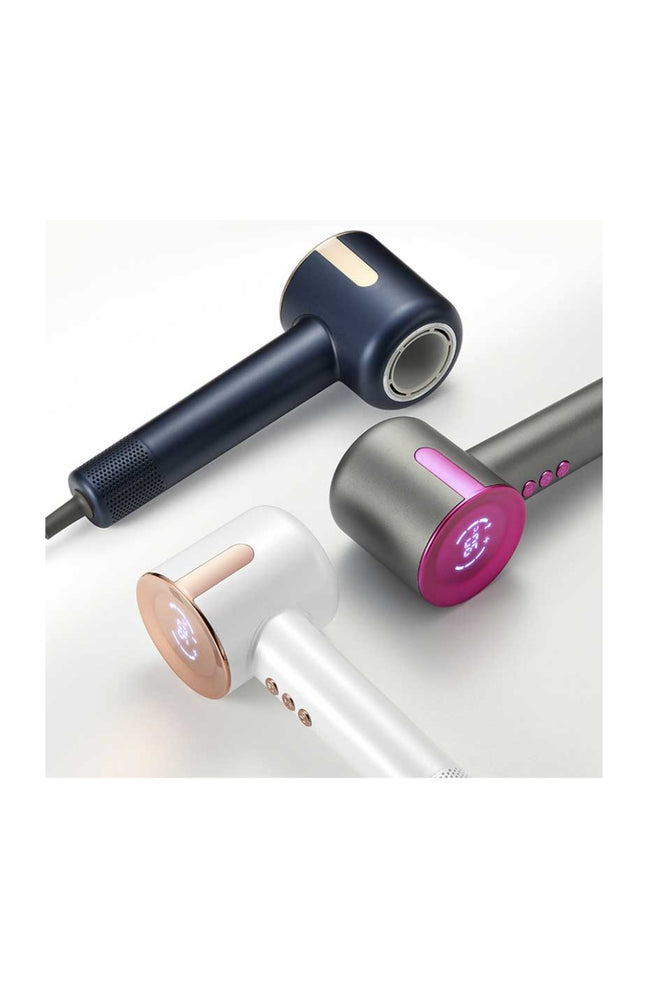 Sèche-cheveux ionisant - Gris - 1500 W
