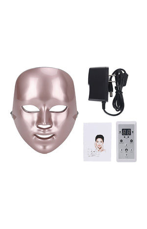 Masque de luminothérapie LED - Visage - Rose
