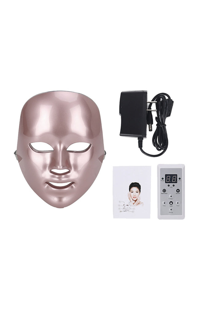 Masque de luminothérapie LED - Visage - Rose
