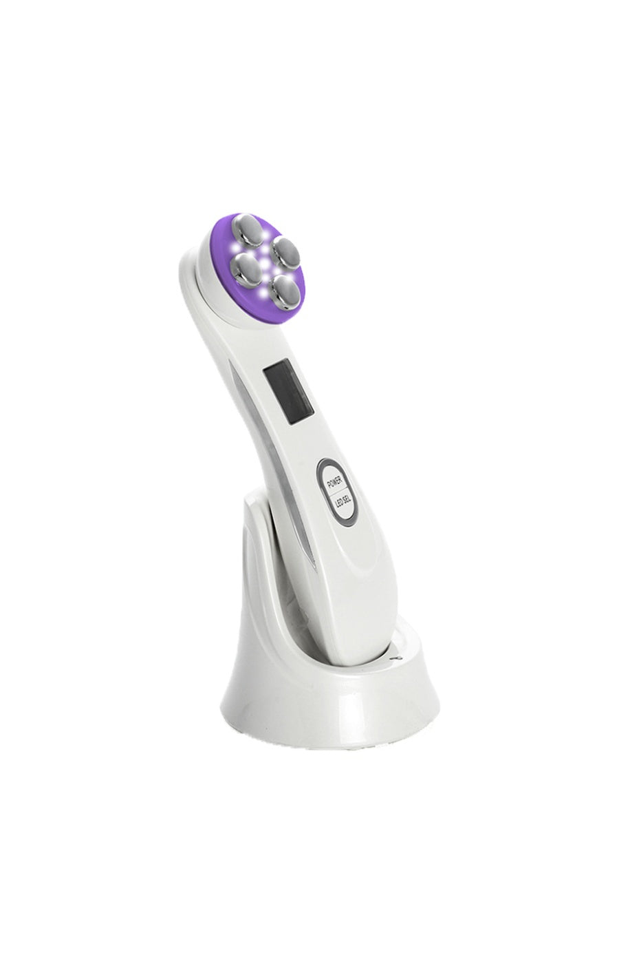 Électrostimulateur anti-âge - 5 fonctions - Visage - Blanc