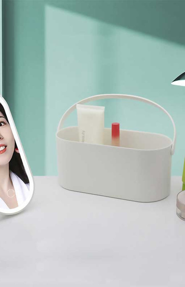 Miroir LED & boîte de rangement