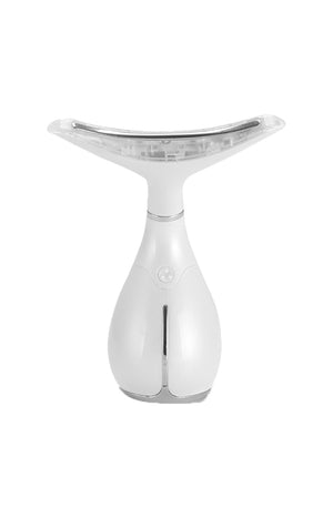 Masseur ultrasonique LED - Visage & cou - Blanc
