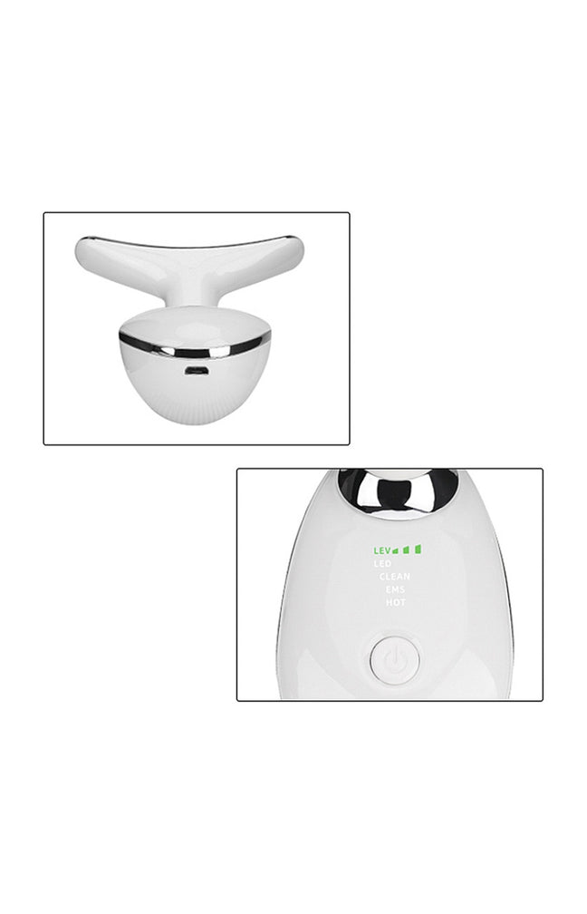 Masseur ultrasonique  - Visage & cou - Blanc