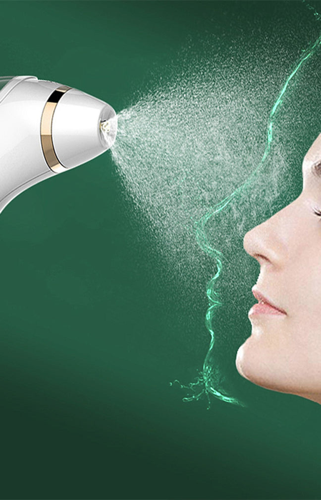 Humidificateur électrique - Visage - Blanc