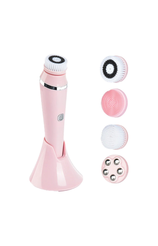 Brosse nettoyante électrique - Visage - Rose