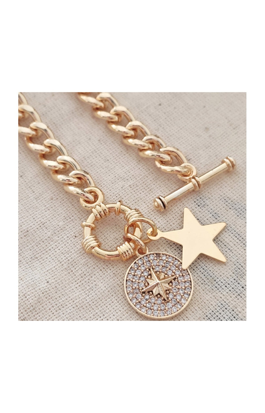 Bracelet - Laiton plaqué or
