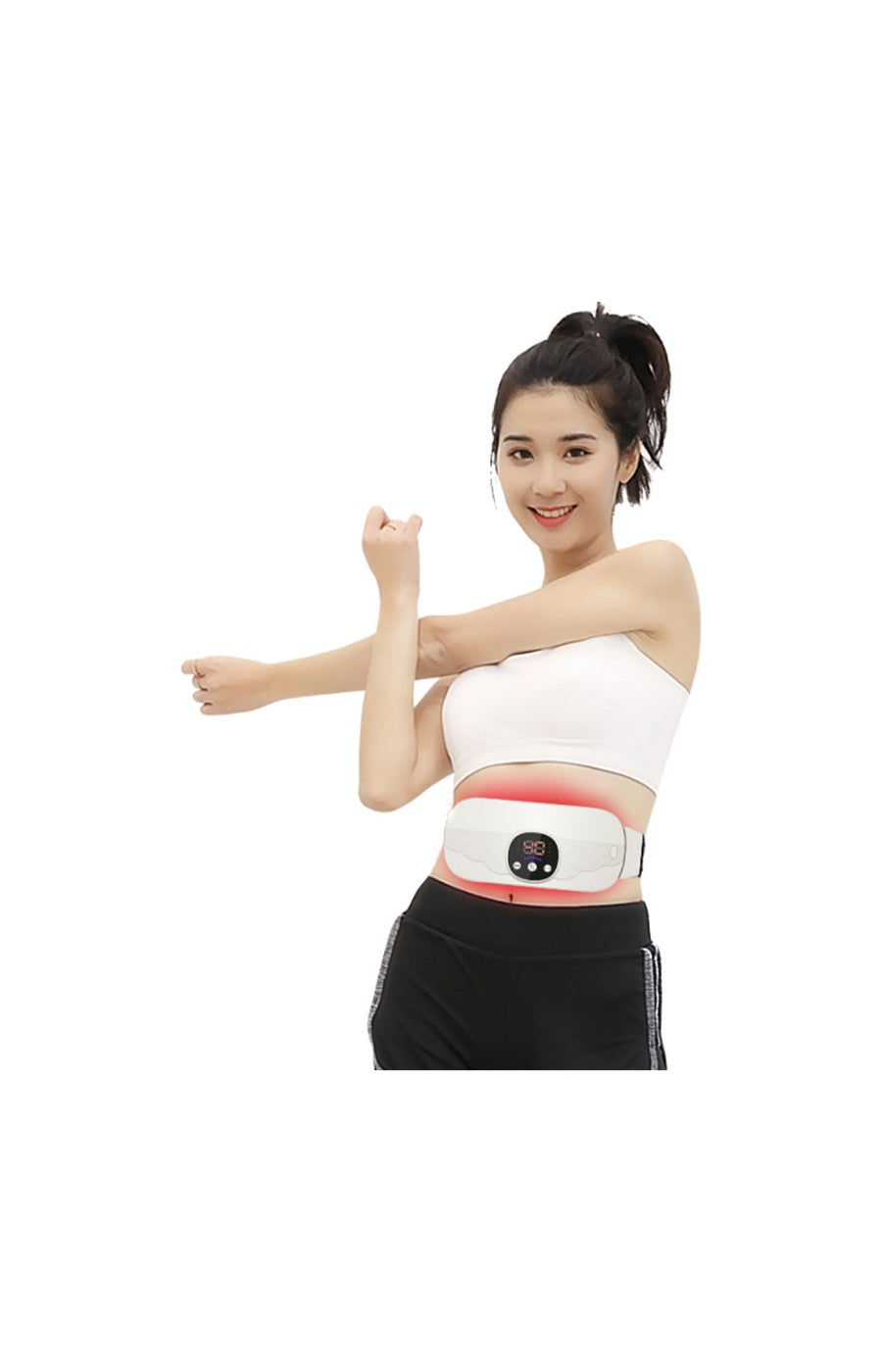 Ceinture de massage 30W - Corps - Blanc
