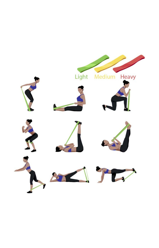 Kit de 3 bandes de résistance