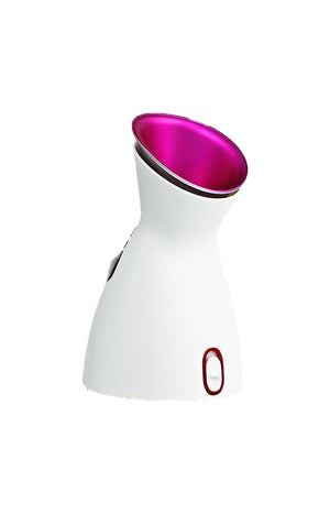 Diffuseur de vapeur - Inhalateur facial - Blanc & rose - 100 ml