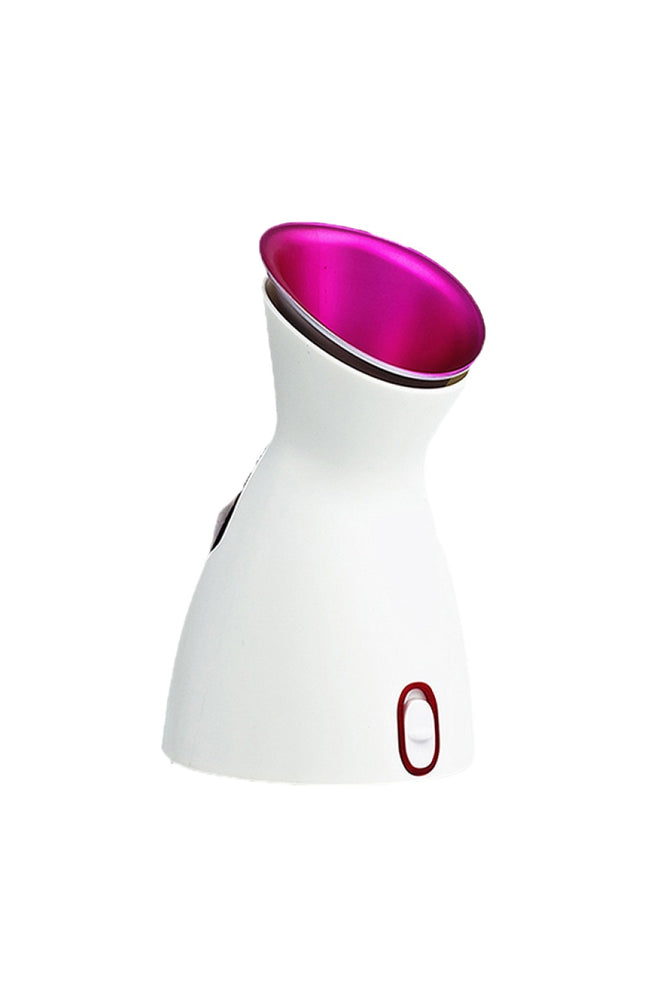 Diffuseur de vapeur - Inhalateur facial - Blanc & rose - 100 ml
