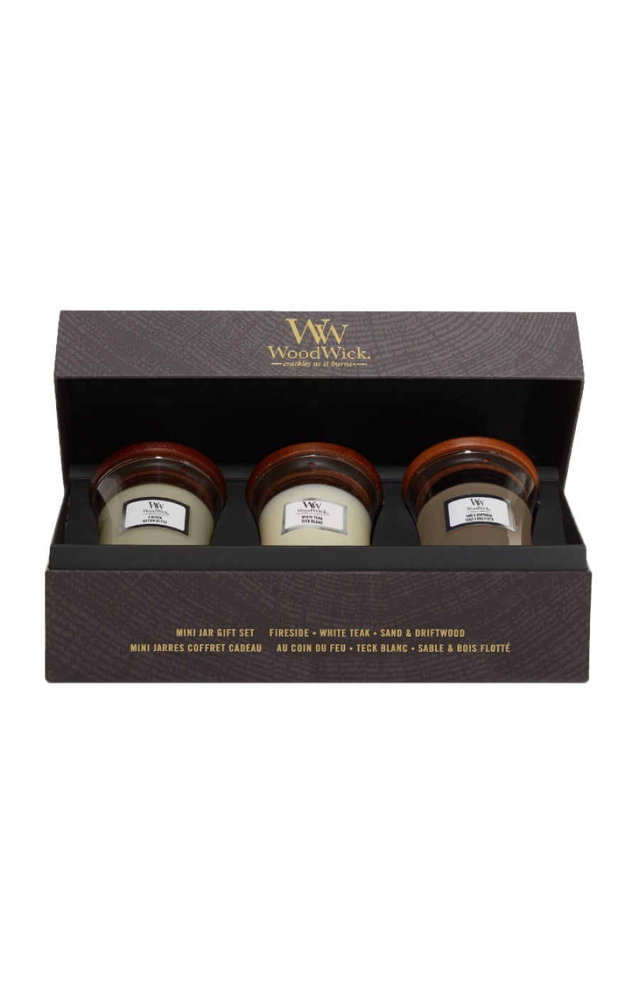 Coffret senteurs boisées - Minis modèles - 3 x 85 g