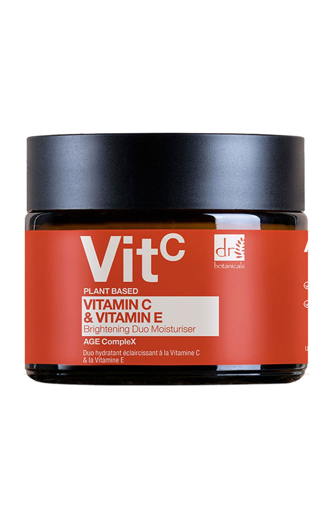 Crème hydratante éclaircissante - Vitamine C & E -Visage - 60 ml