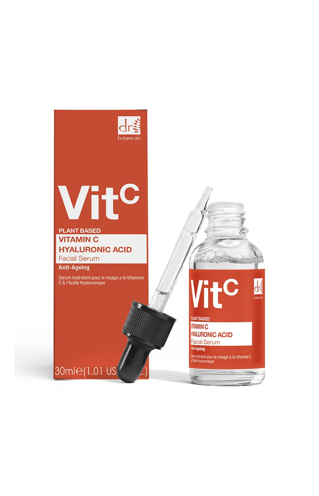 Sérum hydratant anti-âge - Vitamine C & acide hyaluronique - Visage - 30 ml
