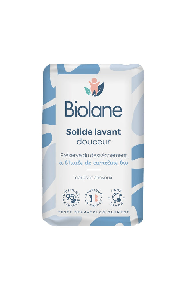 Lavant solide naturel - Huile cameline bio - 2 unités