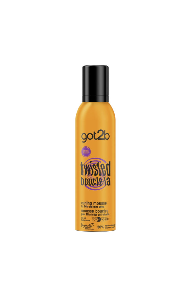 Mousse coiffante - Boucle-la ! - Got2b - Cheveux ondulés et bouclés - 250 ml