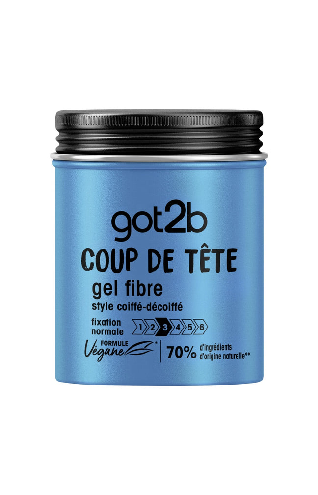 Gel fibre - Coup de tête - Homme - 100 ml