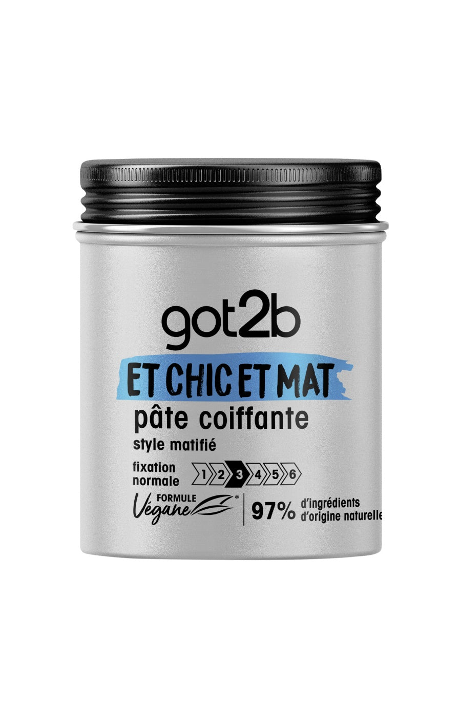 Pâte coiffante matifiante - Et chic et mat - Got2b - 100 ml