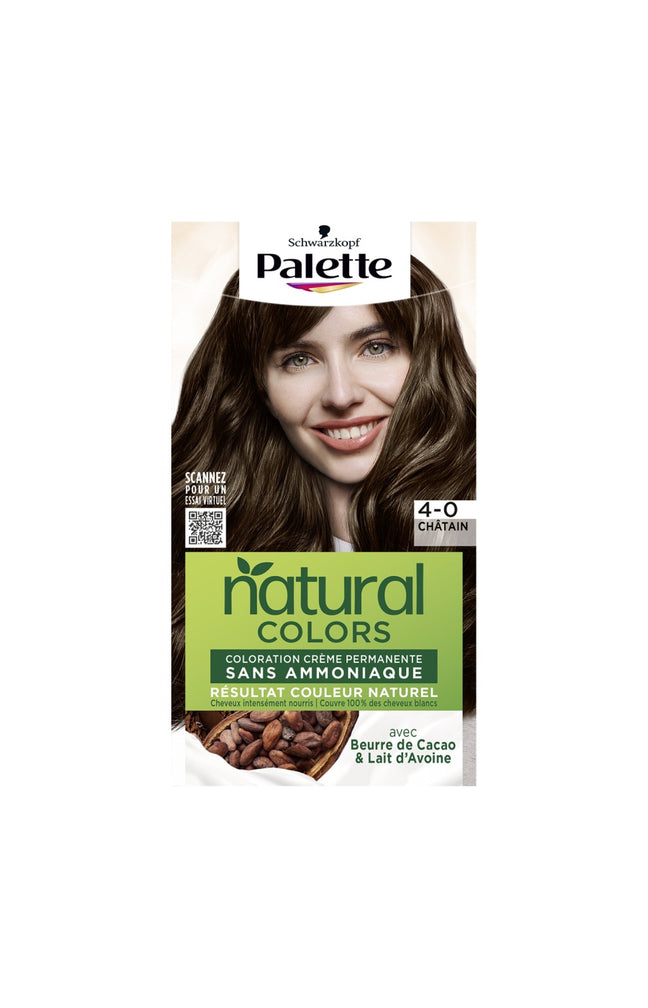 Kit de coloration permanente - Palette Natural Colors