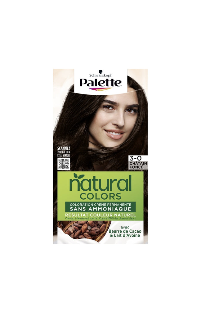 Kit de coloration permanente - Palette Natural Colors
