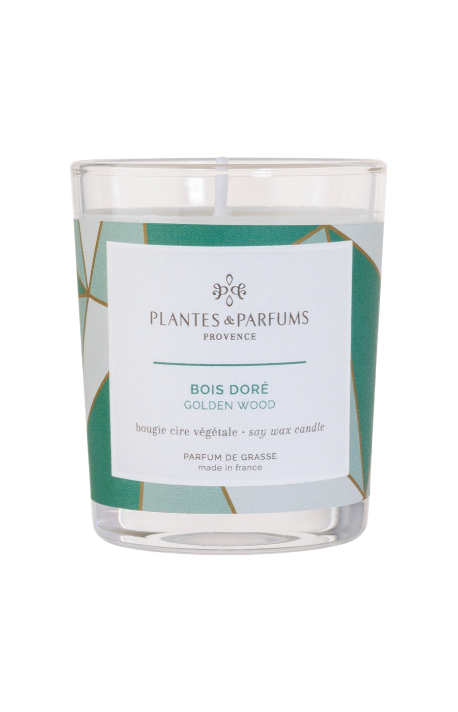 Bougie végétale parfumée - Bois Doré - 75 g