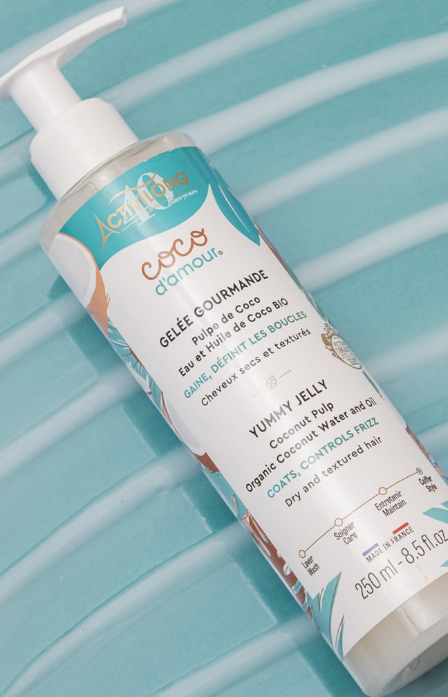 Gelée gourmande - Noix de coco - Cheveux secs & texturés - 250 ml
