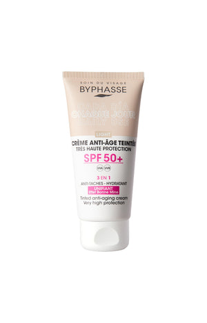 Crème anti-âge teintée SPF 50+ - Light - Visage