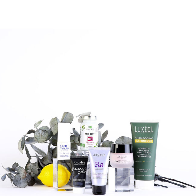 Box rituel détox - Visage & cheveux - 6 produits