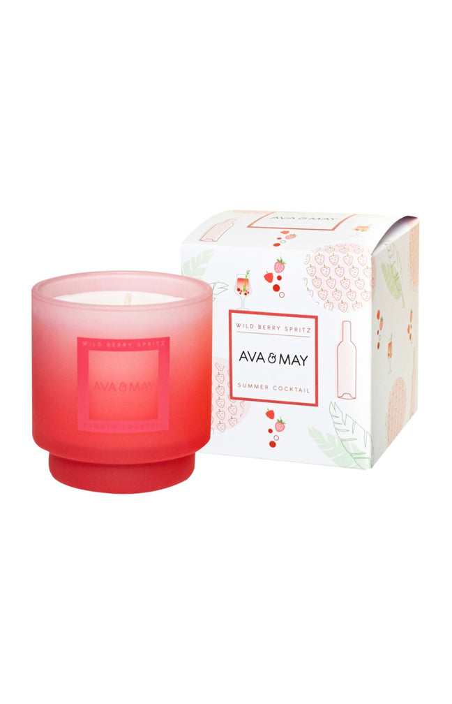 Bougie parfumée - Wild Berry Spritz - Fraise & framboise - 200 g