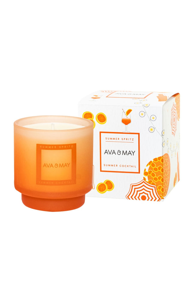 Bougie parfumée - Summer Spritz - Orange & vanille - 200 g