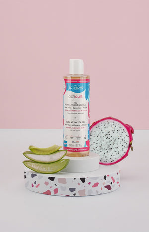 Gel activateur de boucles - Aloe vera & fruit du dragon - Cheveux bouclés - 260 ml