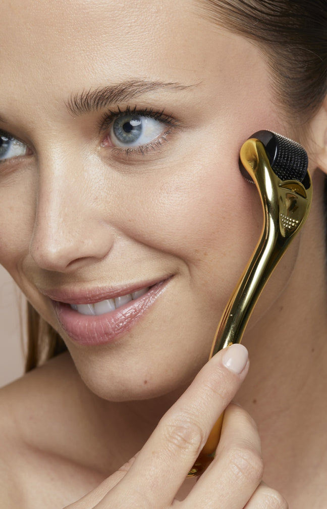 Derma-roller micro-aiguilles  - Visage