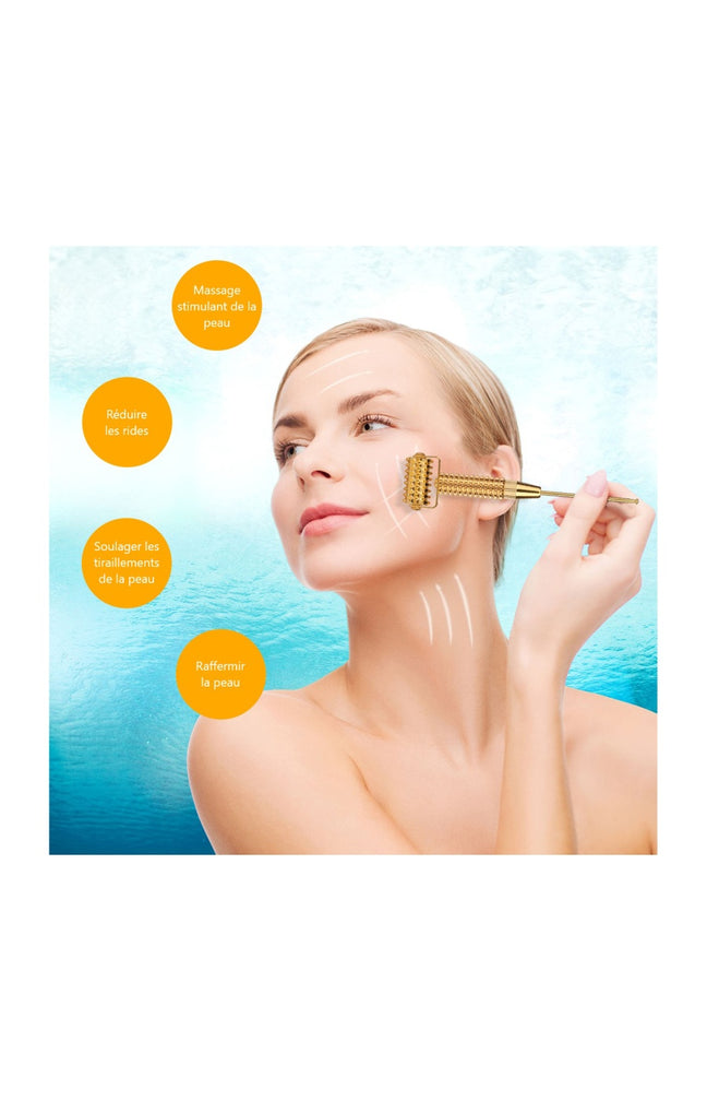 Roller massage  3D - Visage