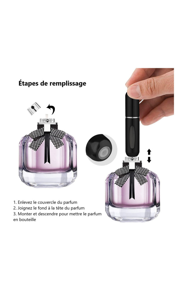 Vaporisateur de sac - Noir - 5 ml
