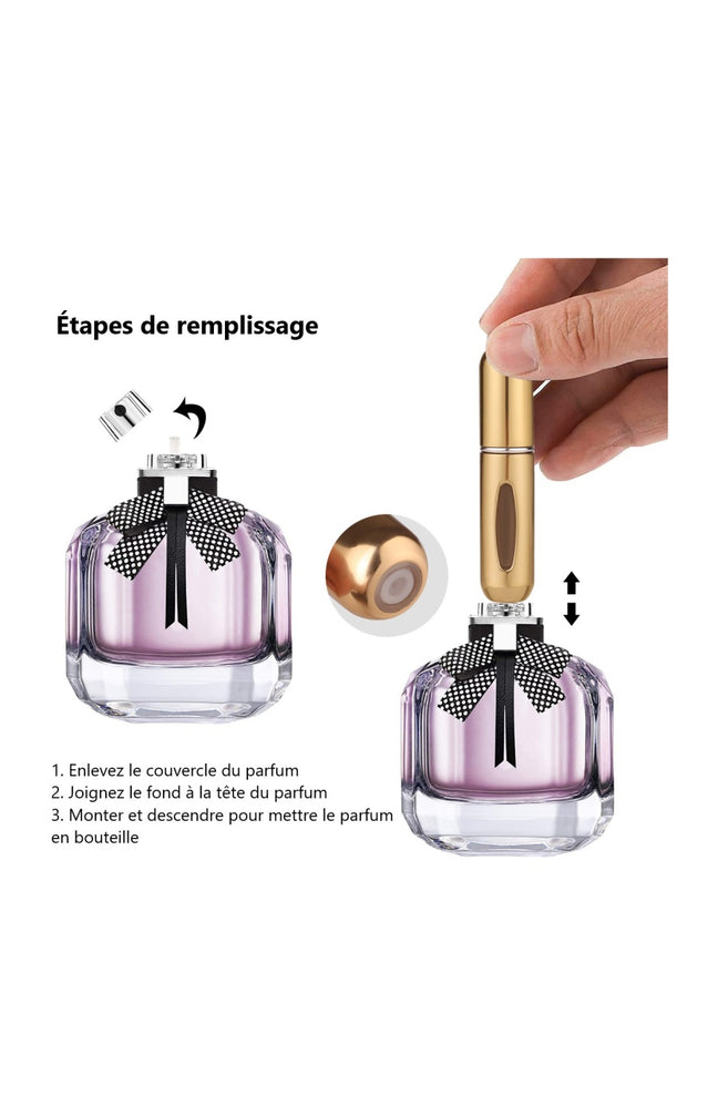 Vaporisateur de sac - Doré - 5 ml