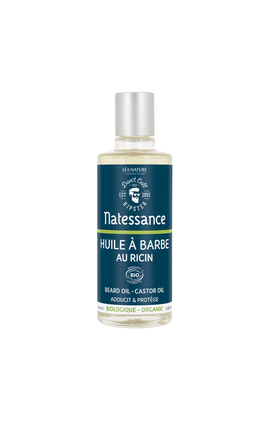 Huile à barbe bio - Ricin - Homme