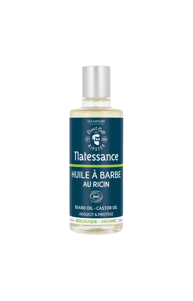Huile à barbe bio - Ricin - Homme