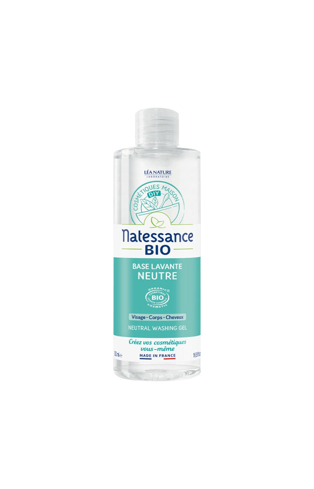 Base lavante neutre bio - Visage, corps & cheveux - 500 ml