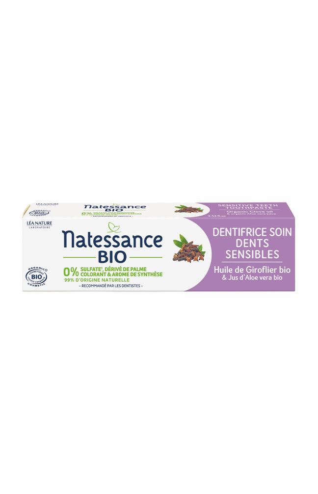 Dentifrice bio - Dents sensibles - 75 ml