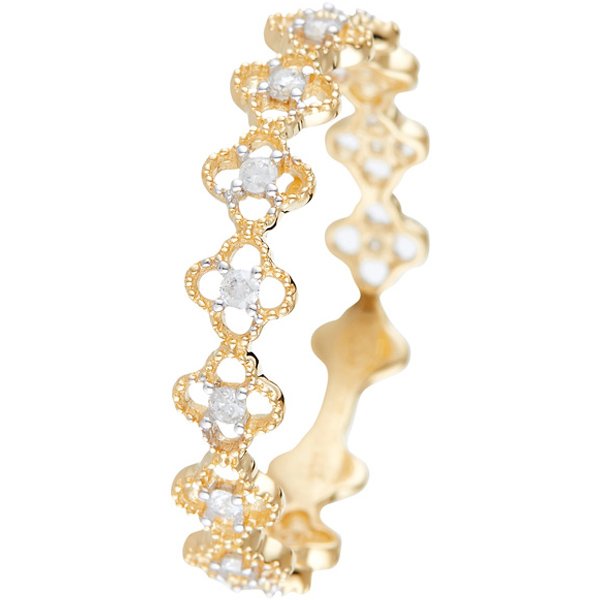 Bague Alicante - Or jaune 375/1000 & diamant