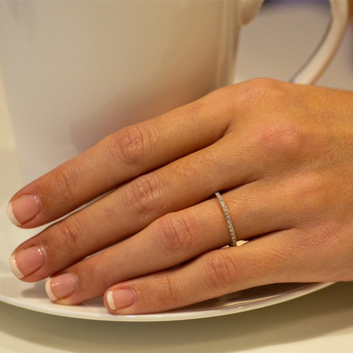 Bague Simply you - Or jaune 375/1000 & diamant